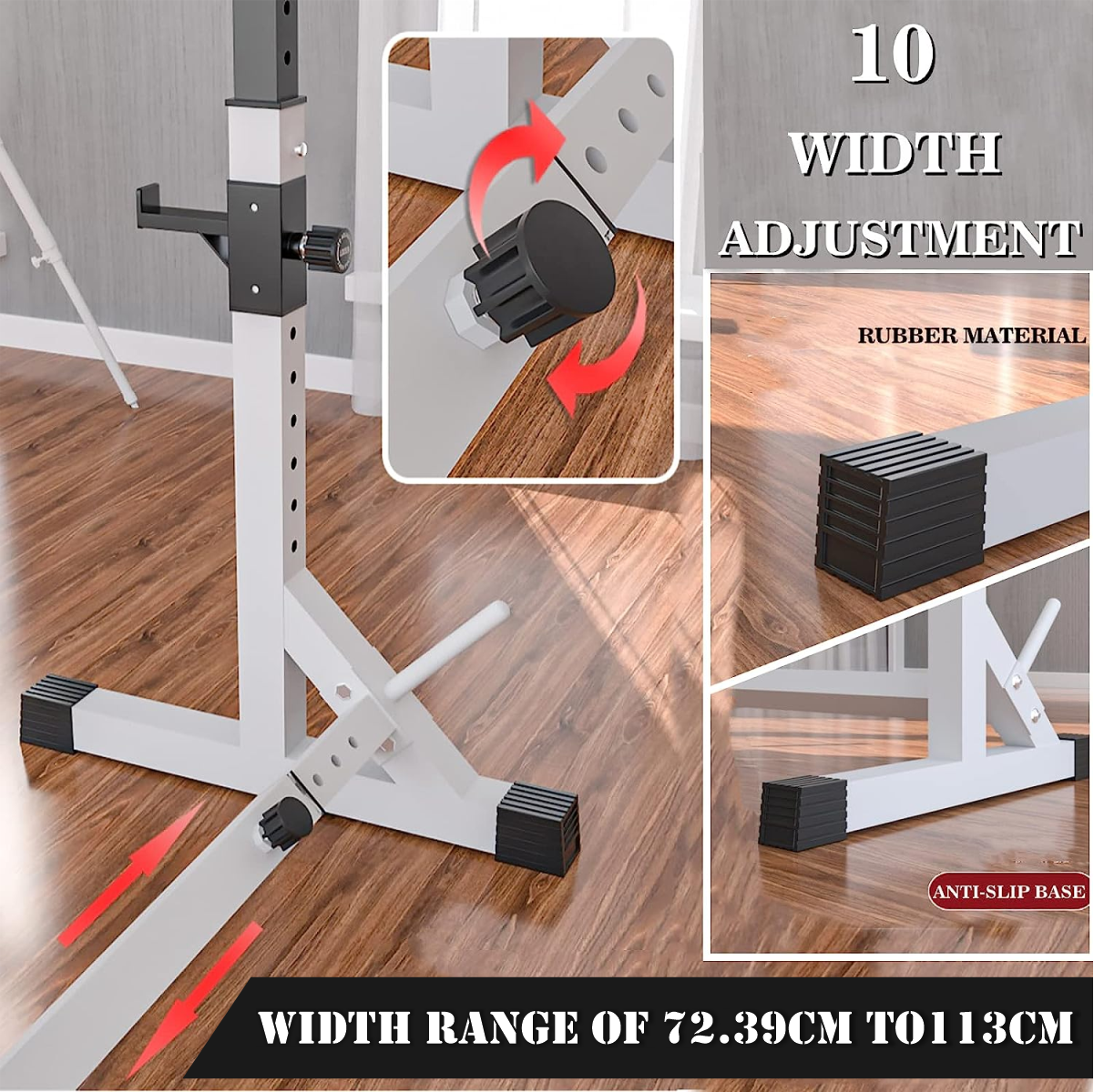 Adjustable Barbell Rack