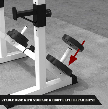 Adjustable Barbell Rack