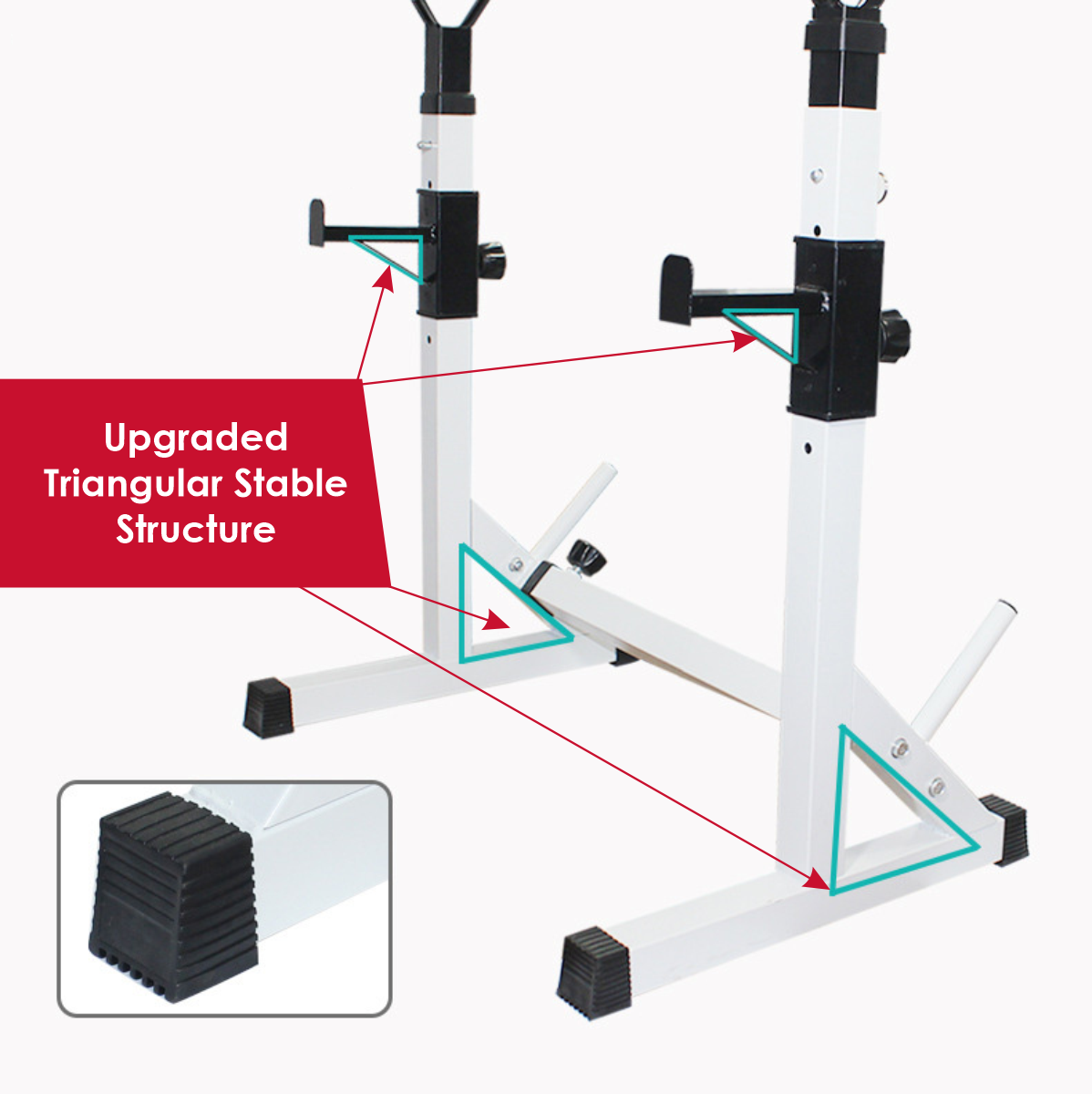 Adjustable Barbell Rack