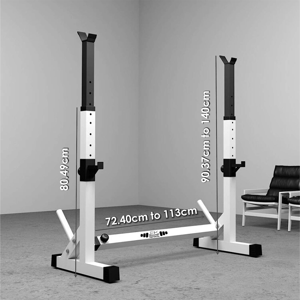 Adjustable Barbell Rack