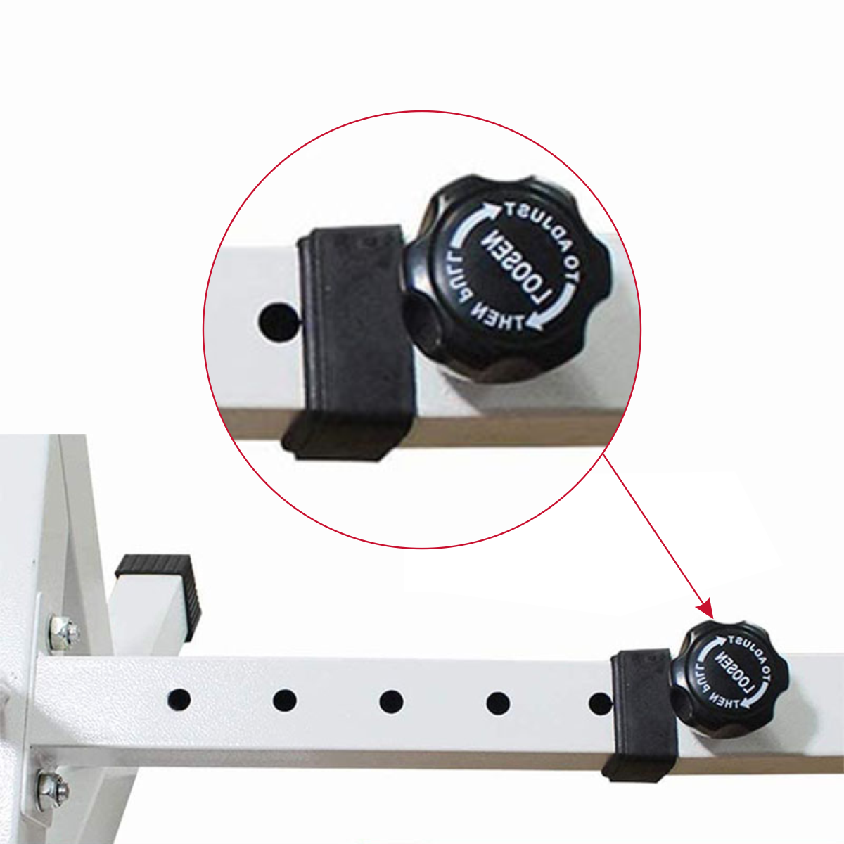 Adjustable Barbell Rack