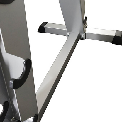 Dumbbell Rack 6 Tier Silver