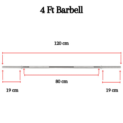 Standard 1"Inch Barbell Bar