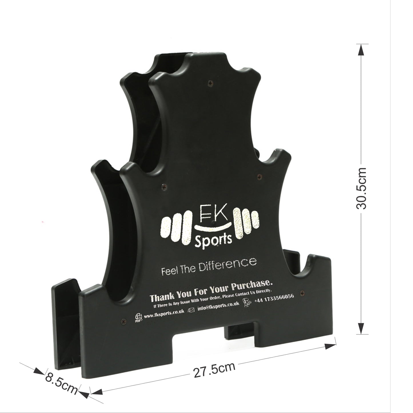 12kg Dumbbell Weights Set with Stand