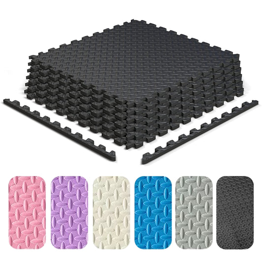 Eva Interlocking Mats Leaf Pattern - FK Sports