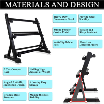 heavy duty Material dumbbell rack - FK Sports