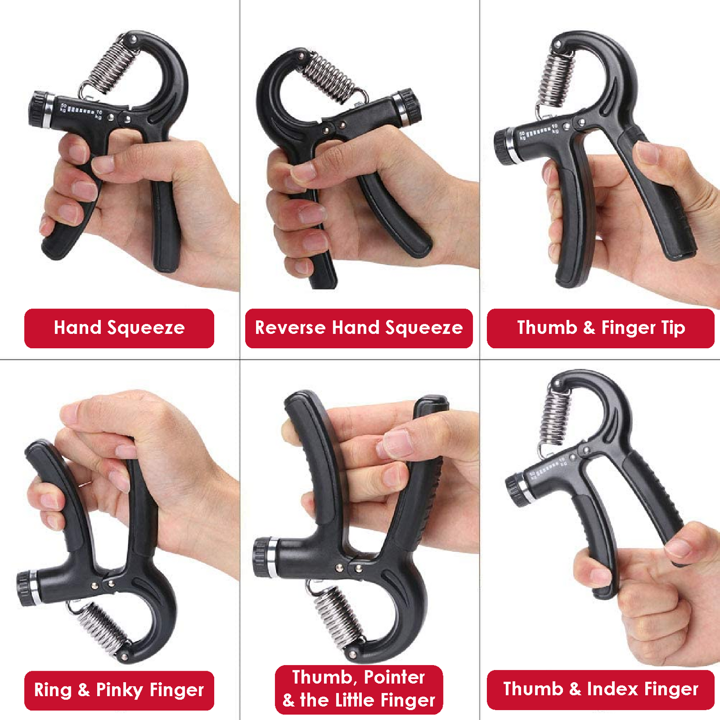 Hand Grip Strengthener  Exercise- FK Sports