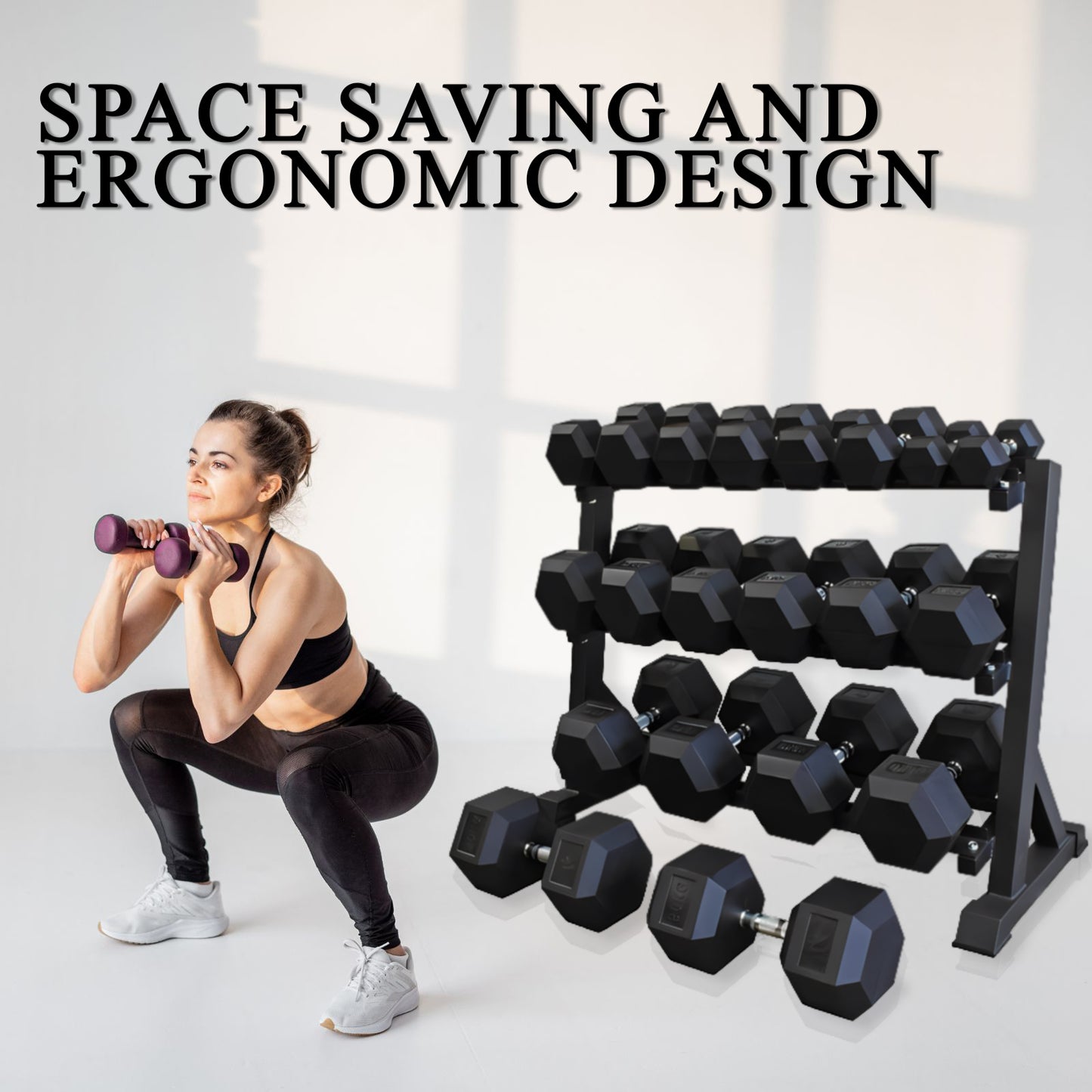 heavy duty dumbbell rack Design- FK Sports